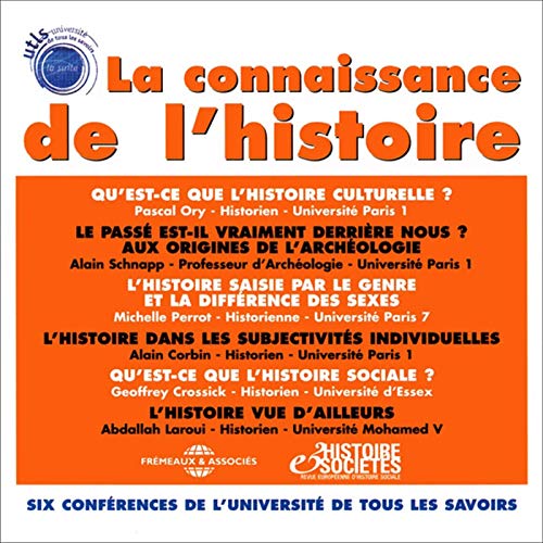 Page de couverture de La connaissance de l'histoire