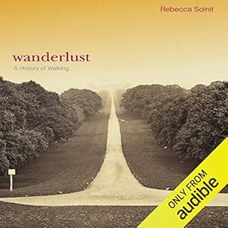 Wanderlust Audiolibro Por Rebecca Solnit arte de portada