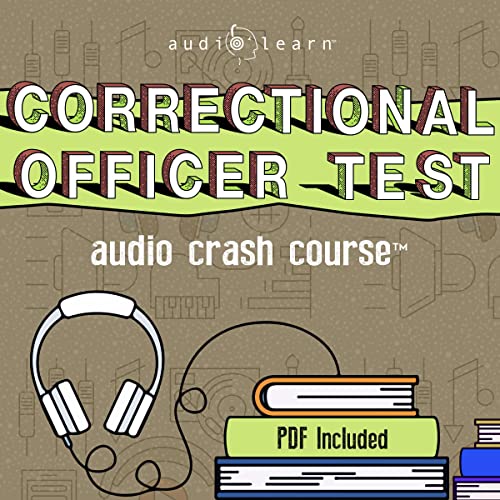 Correctional Officer Test Audio Crash Course Audiolibro Por AudioLearn Content Team arte de portada