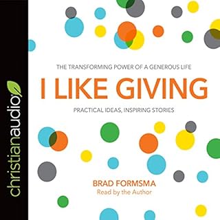 I Like Giving Audiolibro Por Brad Formsma arte de portada