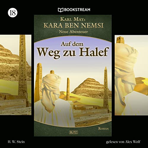 Auf dem Weg zu Halef Audiolivro Por Karl May, Axel J. Halbach capa