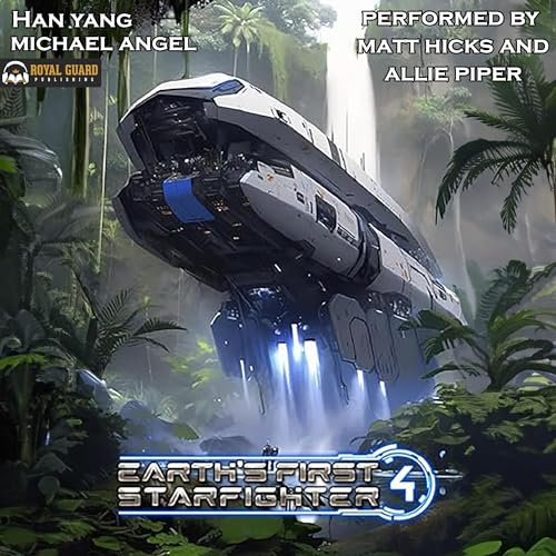 Diseño de la portada del título Earth's First Starfighter Volume 4