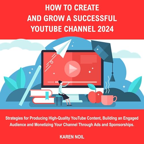 How to Create and Grow a Successful YouTube Channel 2024 cover art