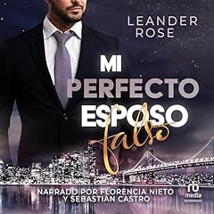 Diseño de la portada del título Mi Perfecto Esposo Falso