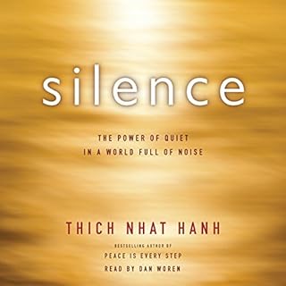 Silence Audiolibro Por Thich Nhat Hanh arte de portada