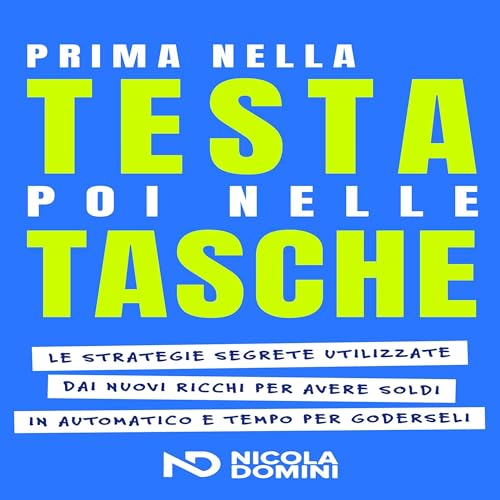 Prima nella Testa poi nelle Tasche copertina