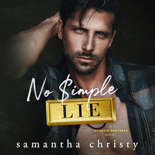 No Simple Lie Audiolivro Por Samantha Christy capa