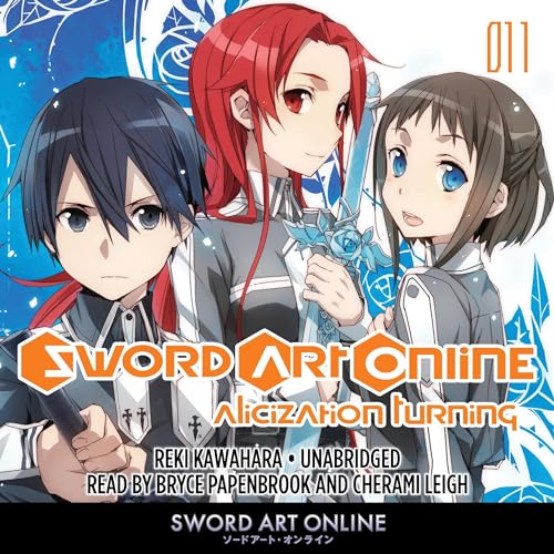 Sword Art Online 11: Alicization Turning Audiolibro Por Reki Kawahara, Stephen Paul - translator arte de portada