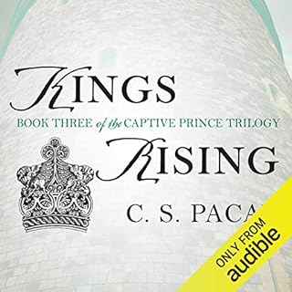 Diseño de la portada del título Kings Rising