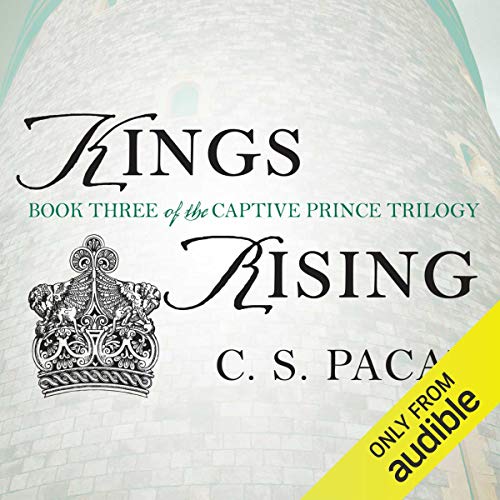 Diseño de la portada del título Kings Rising