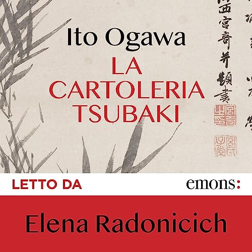 La cartoleria Tsubaki Audiolibro Por Ito Ogawa arte de portada