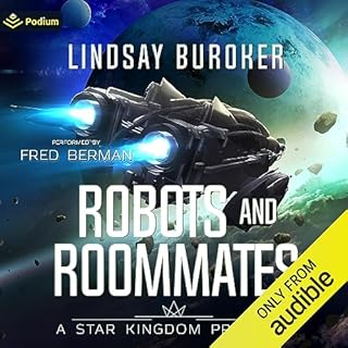 Robots and Roommates Audiolibro Por Lindsay Buroker arte de portada