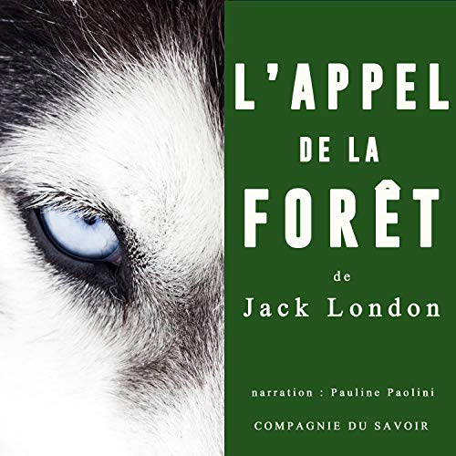 Diseño de la portada del título L'appel de la forêt