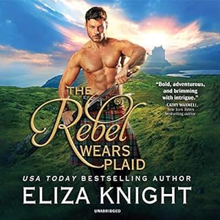 The Rebel Wears Plaid Audiolibro Por Eliza Knight arte de portada