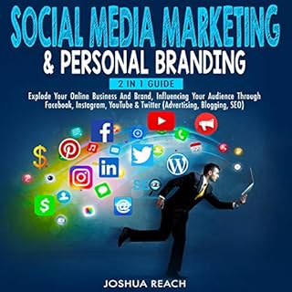 Social Media Marketing & Personal Branding: 2 in 1 Guide Audiolibro Por Joshua Reach arte de portada