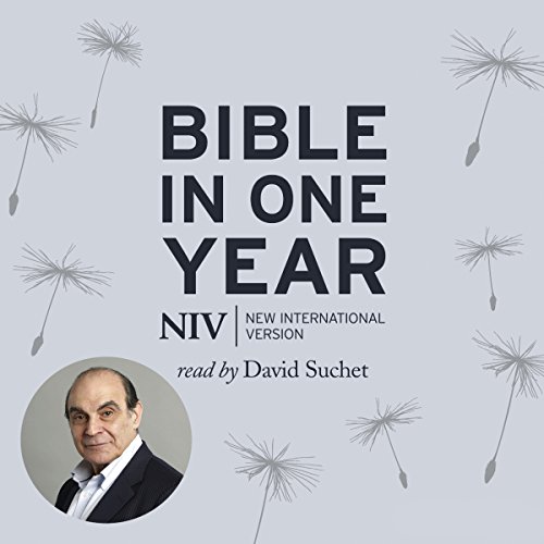 NIV Audio Bible in One Year Read by David Suchet cover art