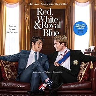 Red, White & Royal Blue Audiolibro Por Casey McQuiston arte de portada