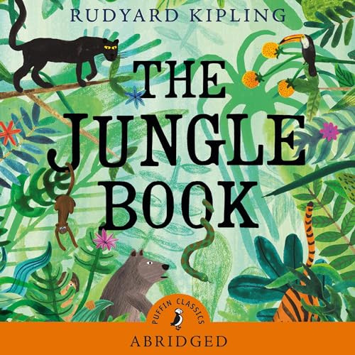 The Jungle Book Audiolibro Por Rudyard Kipling arte de portada