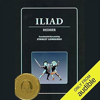 Iliad Audiolibro Por Homer, Stanley Lombardo - translator arte de portada