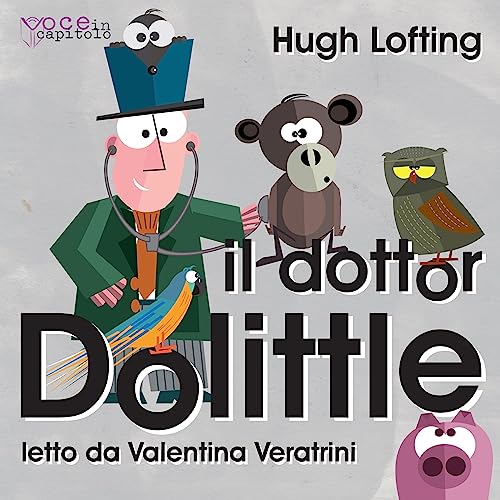 Il Dottor Dolittle Audiolivro Por Hugh Lofting capa