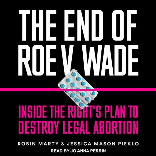 Diseño de la portada del título The End of Roe v. Wade