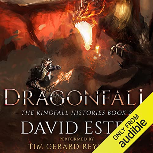 Dragonfall Audiolibro Por David Estes arte de portada