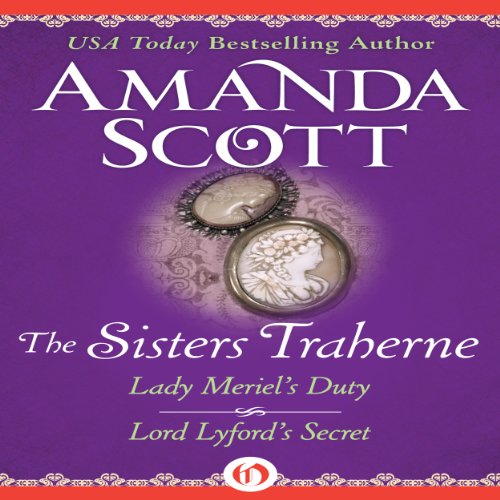 The Sisters Traherne Audiolivro Por Amanda Scott capa