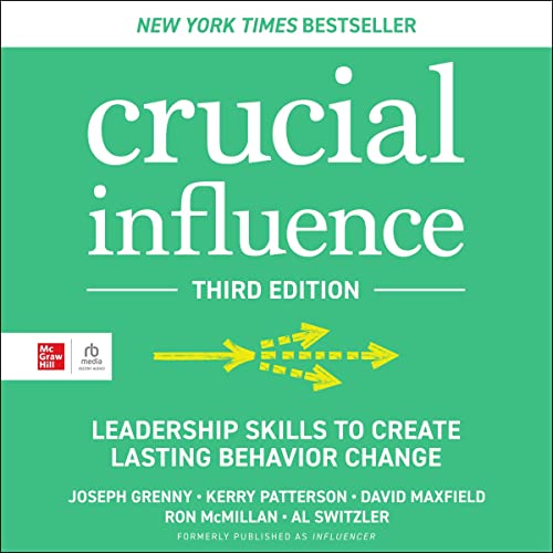 Crucial Influence, Third Edition Audiolivro Por Joseph Grenny, Kerry Patterson, David Maxfield, Ron McMillan, Al Switzler cap