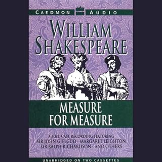 Measure for Measure Audiolibro Por William Shakespeare arte de portada