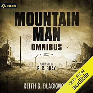 The Mountain Man Omnibus Audiolibro Por Keith C. Blackmore arte de portada