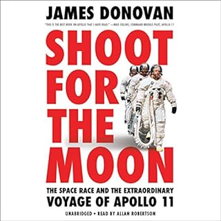 Shoot for the Moon Audiolibro Por James Donovan arte de portada