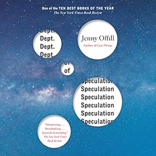 Dept. of Speculation Audiobook By Jenny Offill cover art