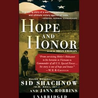 Hope and Honor Audiobook By Sid Shachnow, Jann Robbins cover art