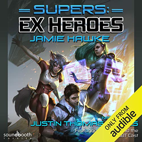 Supers: Ex Heroes Audiolibro Por Jamie Hawke arte de portada