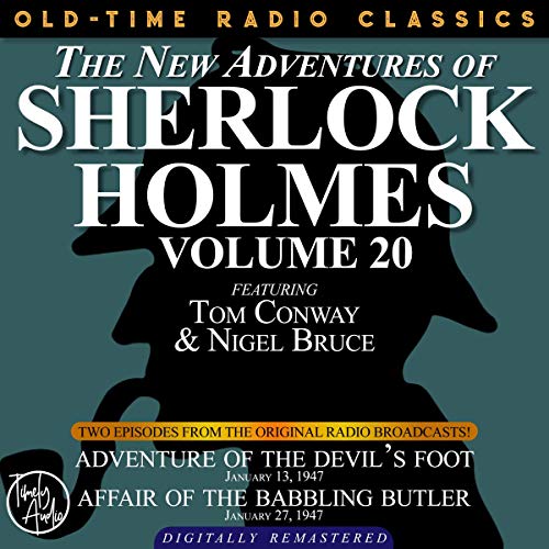 The New Adventures of Sherlock Holmes, Volume 20 cover art