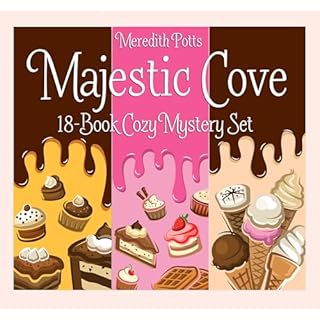 Majestic Cove 18-Book Cozy Mystery Set Audiobook By Meredith Potts cover art