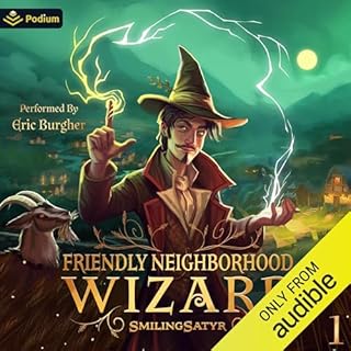 Friendly Neighborhood Wizard: A Cozy Fantasy Audiolibro Por SmilingSatyr arte de portada