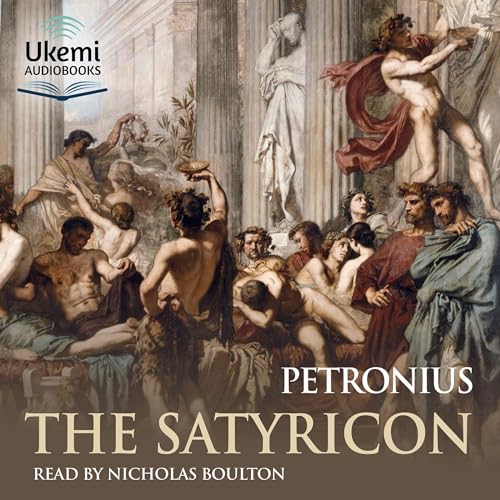 The Satyricon Audiolibro Por Petronius arte de portada