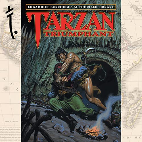 Tarzan Triumphant Audiolibro Por Edgar Rice Burroughs arte de portada