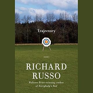 Trajectory Audiolibro Por Richard Russo arte de portada