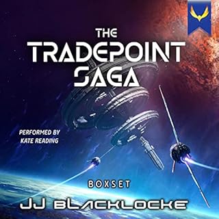 Tradepoint Saga Box Set Audiolibro Por JJ Blacklocke arte de portada