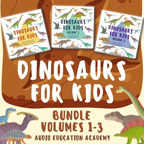 Dinosaurs for Kids Bundle, Volumes 1-3 cover art