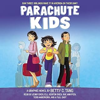 Parachute Kids: A Graphic Novel Audiolibro Por Betty C. Tang arte de portada