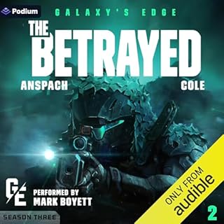 The Betrayed Audiolibro Por Jason Anspach, Nick Cole arte de portada