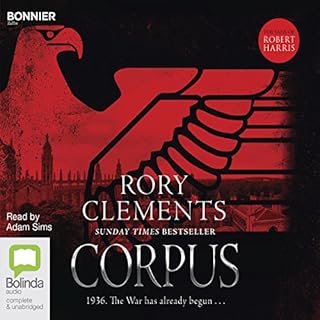 Corpus Audiolibro Por Rory Clements arte de portada