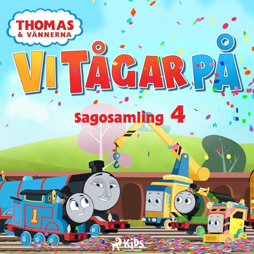 Thomas och vännerna - Vi tågar på - Sagosamling 4 Audiobook By Mattel, Maria Holm cover art