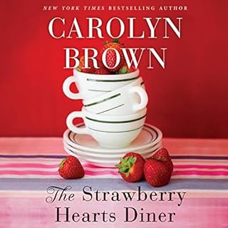 The Strawberry Hearts Diner Audiolibro Por Carolyn Brown arte de portada