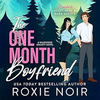 The One Month Boyfriend Audiolibro Por Roxie Noir arte de portada