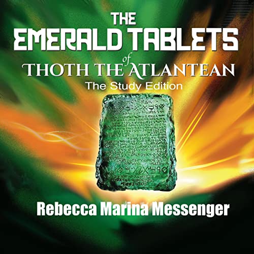 Study Edition: The Emerald Tablets of Thoth the Atlantean Audiolibro Por Rebecca Marina Messenger arte de portada