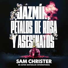 Diseño de la portada del título Jazmín, pétalos de rosa y asesinatos